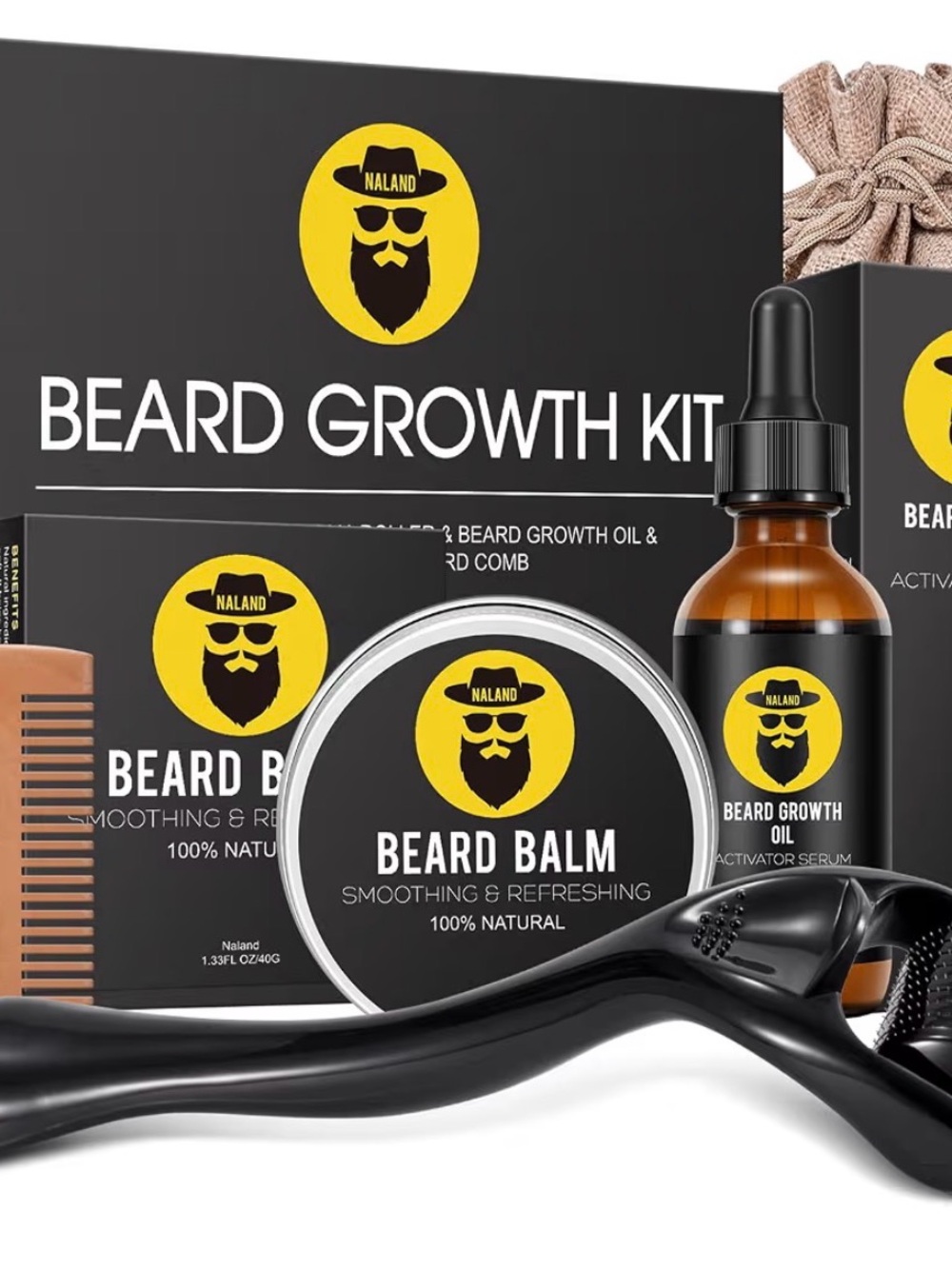 Beard Growth Kit by Naland